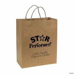 Buy 🥰 10 1/2" x 5 1/4" x 13" Large Brown Kraft Paper Gift Bags - 12 Pc. 🔔 -Christmas Crafts for Kids shop 10 1 2 x 5 1 4 x 13 large brown kraft paper gift bags 12 pc 48 632 ip