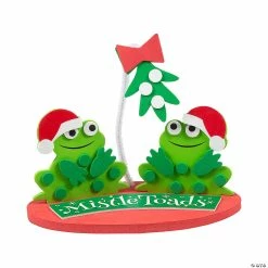 Budget 😉 3D Mistle Toads 🎅 Christmas Craft Kit - Makes 12 🎉