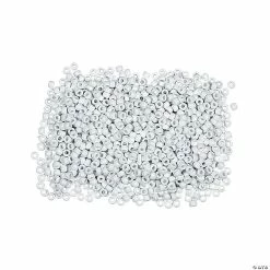 Coupon ❤️ 6mm 1/2 Lb. of Solid Color Pony Beads - 1000 Pc. 💯