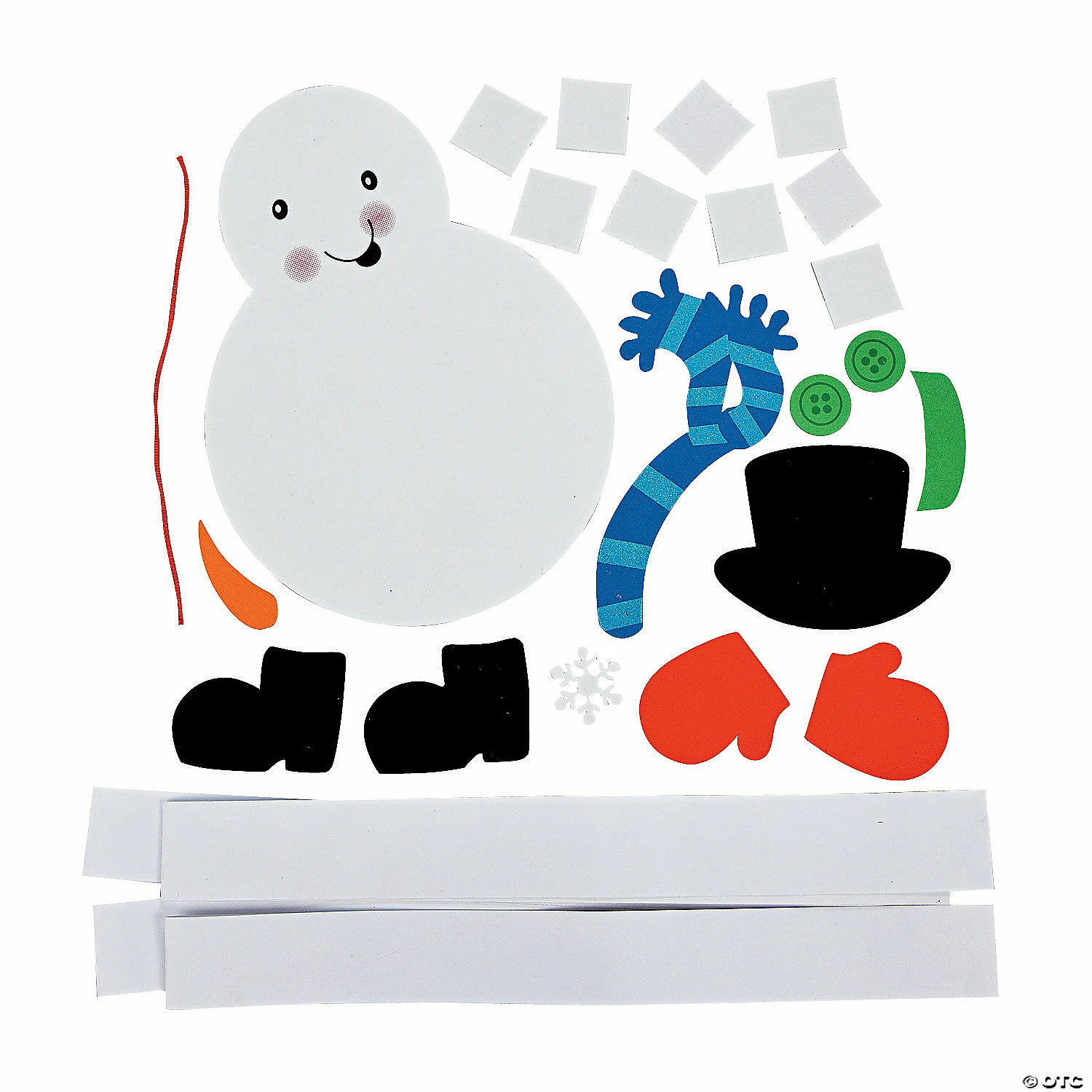 Promo ๐ Accordion Snowman Craft Kit - Makes 12 ๐ 2 Promo ๐ Accordion Snowman Craft Kit - Makes 12 ๐ - Image 2