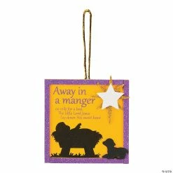 Best deal ๐งจ Away in a Manger โ Christmas Ornament Craft Kit - Makes 12 ๐