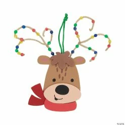 Buy ⌛ Beaded Reindeer Antler Ornament Craft Kit - Makes 12 🎉