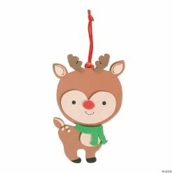 Best reviews of 💯 Big Head Reindeer Ornament Craft Kit - Makes 12 👍