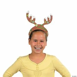 Hot Sale โญ Bulk Fabulous Foam Reindeer Antlers with Stickers โ๏ธ