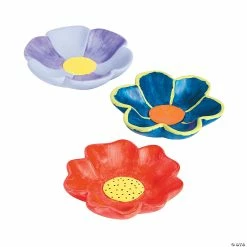 Cheap 🎁 Ceramic DIY Mini Flower Bowls - 12 Pc. 🧨 -Christmas Crafts for Kids shop ceramic diy mini flower bowls 12 pc 13727061 a01