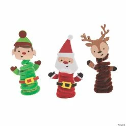Best deal 🛒 Chenille 🎁 Christmas Finger Puppet Craft Kit - Makes 12 💯