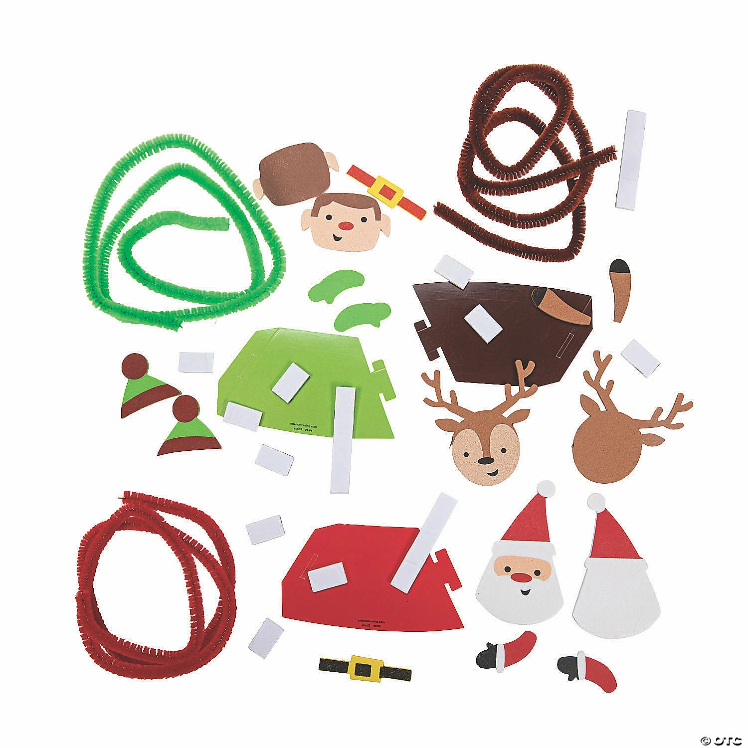 Best deal ๐ Chenille ๐ Christmas Finger Puppet Craft Kit - Makes 12 ๐ฏ 2 Best deal ๐ Chenille ๐ Christmas Finger Puppet Craft Kit - Makes 12 ๐ฏ - Image 2