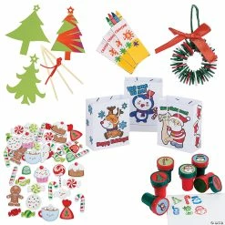 Discount ๐ Christmas Craft Activity Bag Kit for 12 ๐ฅ