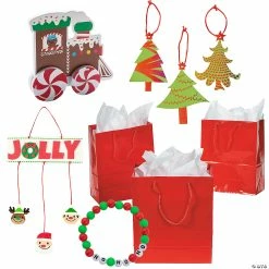 Best reviews of 😍 Christmas Crafts with Gift Bag Giveaway Kit for 24 ❤️