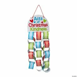 Brand new 💯 Christmas Kindness Chain Mobile Craft Kit - Makes 12 🔥