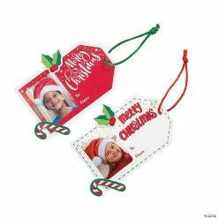 Outlet ๐ Christmas Picture Frame Gift Tag Craft Kit - Makes 12 ๐ฏ