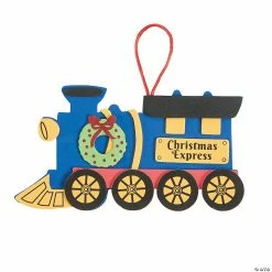 Wholesale โค๏ธ Christmas Train Ornament Craft Kit - Makes 12 ๐