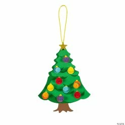 Best deal ⭐ Christmas Tree Sign Craft Kit - Makes 12 ✔️