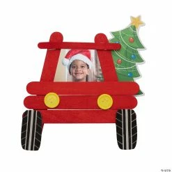 Best deal 🛒 Christmas Truck Picture Frame Magnet Craft Kit - Makes 12 🎉