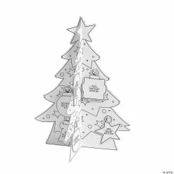 Coupon 🧨 Color Your Own 3D Symbols of Faith 🔔 Christmas Tree - Makes 12 😉