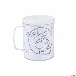 Brand new 👏 Color Your Own Dr. Seuss™ The Grinch Plastic Mugs - 12 Pc. ❤️