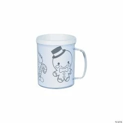 Hot Sale ๐งจ Color Your Own Gingerbread Mugs - 12 Pc. ๐