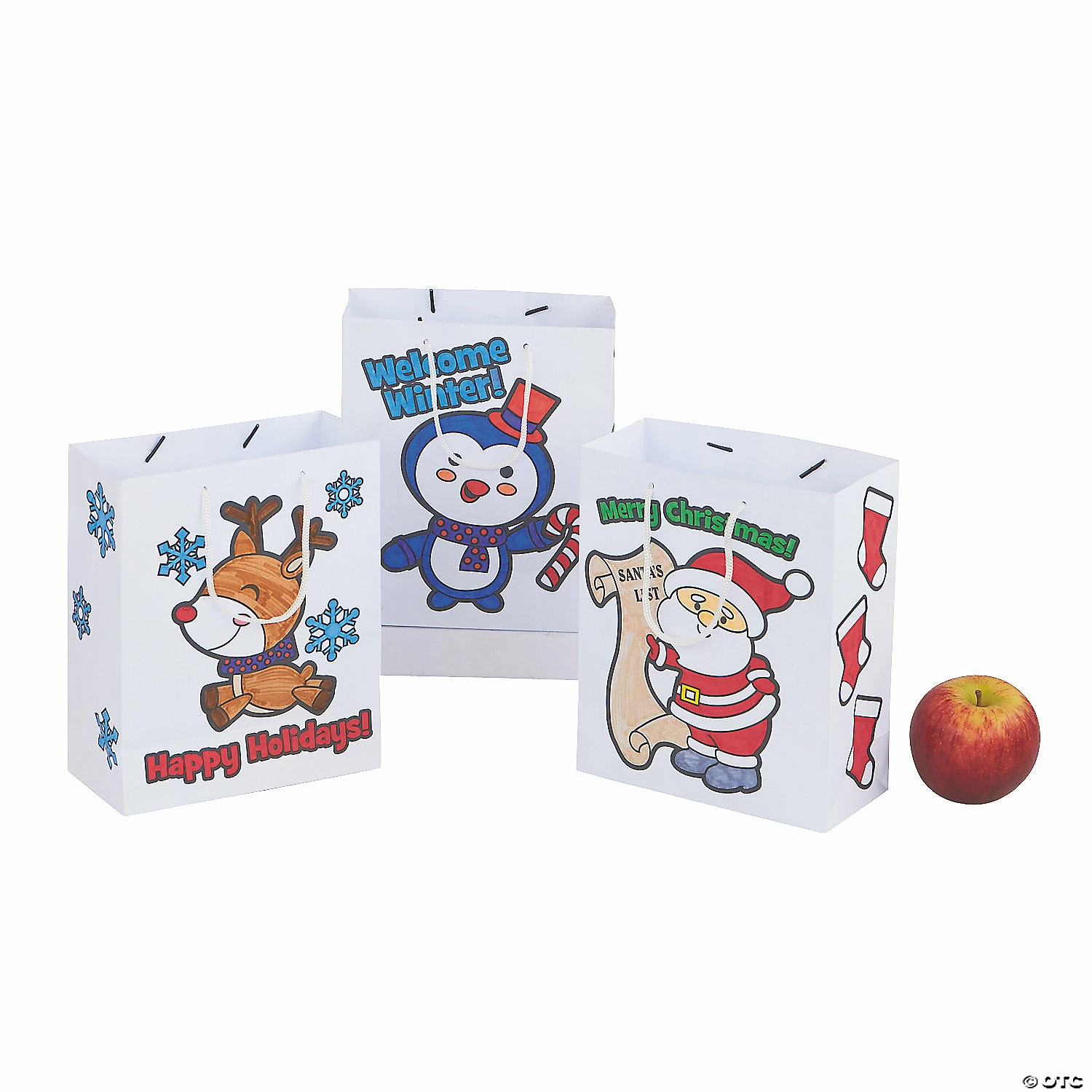 Best deal โ Color Your Own Medium โ Christmas Gift Bags - 12 Pc. ๐ 2 Best deal โ Color Your Own Medium โ Christmas Gift Bags - 12 Pc. ๐ - Image 2