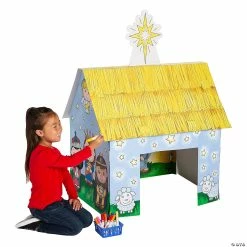 Best deal ๐ Color Your Own Nativity Stable Playhouse ๐