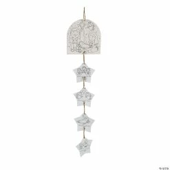 Best Pirce โค๏ธ Color Your Own Nativity Story Mobile Craft Kit - Makes 12 ๐