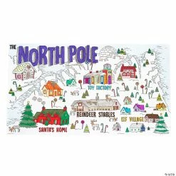 Buy 🎉 Color Your Own North Pole Map 🌟