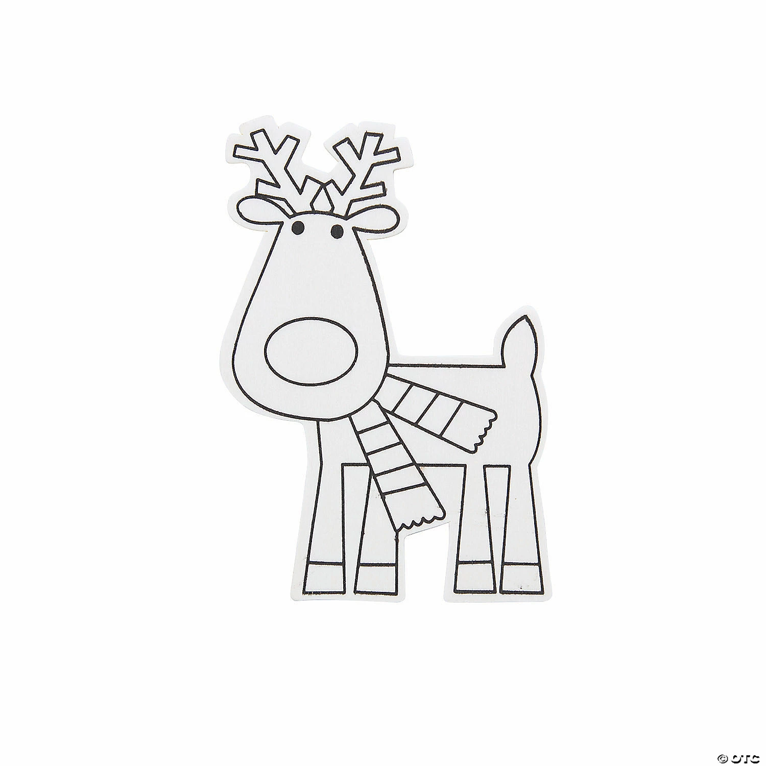 Budget 😉 Color Your Own Reindeer Shapes - 12 Pc. 👍 1 Budget 😉 Color Your Own Reindeer Shapes - 12 Pc. 👍