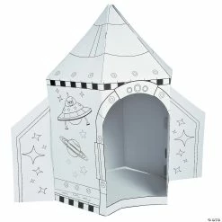 Wholesale 🔔 Color Your Own Rocket Ship Playhouse ⌛