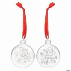 Cheapest 🎁 Color Your Own Rudolph the Red-Nosed Reindeer® Ornament Craft Kit - Makes 12 ✔️