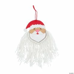 Best reviews of ⭐ Color Your Own Santa with Beard Ornament Craft Kit - Makes 12 😉