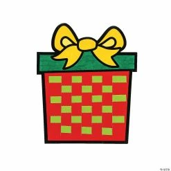 Outlet ๐ Color Your Own Weaving โ Christmas Present Craft Kit - Makes 12 ๐