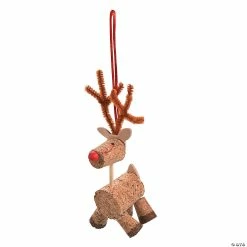 Best reviews of 🎁 Cork Reindeer 🎅 Christmas Ornament Craft Kit - Makes 12 ❤️