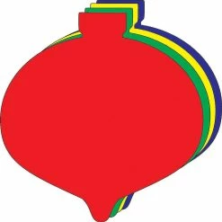 Buy 🎁 Creative Shapes Etc. - Large Assorted Color Creative Foam Craft Cut-outs - Ornament 🔥