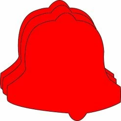 Budget 🌟 Creative Shapes Etc. - Large Single Color Creative Foam Craft Cut-outs - Holiday Bell 🔔