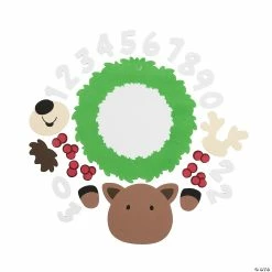 Promo 🤩 Dated Reindeer Ornament Craft Kit - Makes 12 🤩 -Christmas Crafts for Kids shop dated reindeer ornament craft kit makes 1213783569 a03