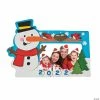 Budget ❤️ Dated Snowman Picture Frame Magnet Craft Kit - Makes 12 😀