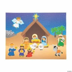 Brand new 🌟 Design Your Own Nativity Sticker Scenes - 12 Pc. 😍