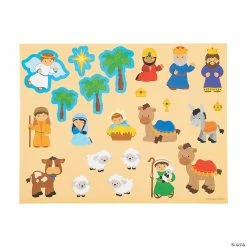 Christmas Crafts for Kids shop -Christmas Crafts for Kids shop design your own nativity sticker scenes 12 pc 57 6467 a02