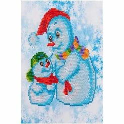 Promo 👏 Diamond Dotz Beginner Kit - Snow Family ❤️