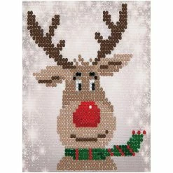 Coupon 🤩 Diamond Dotz Mini Pillow Kit - 🎅 Christmas Reindeer 🛒