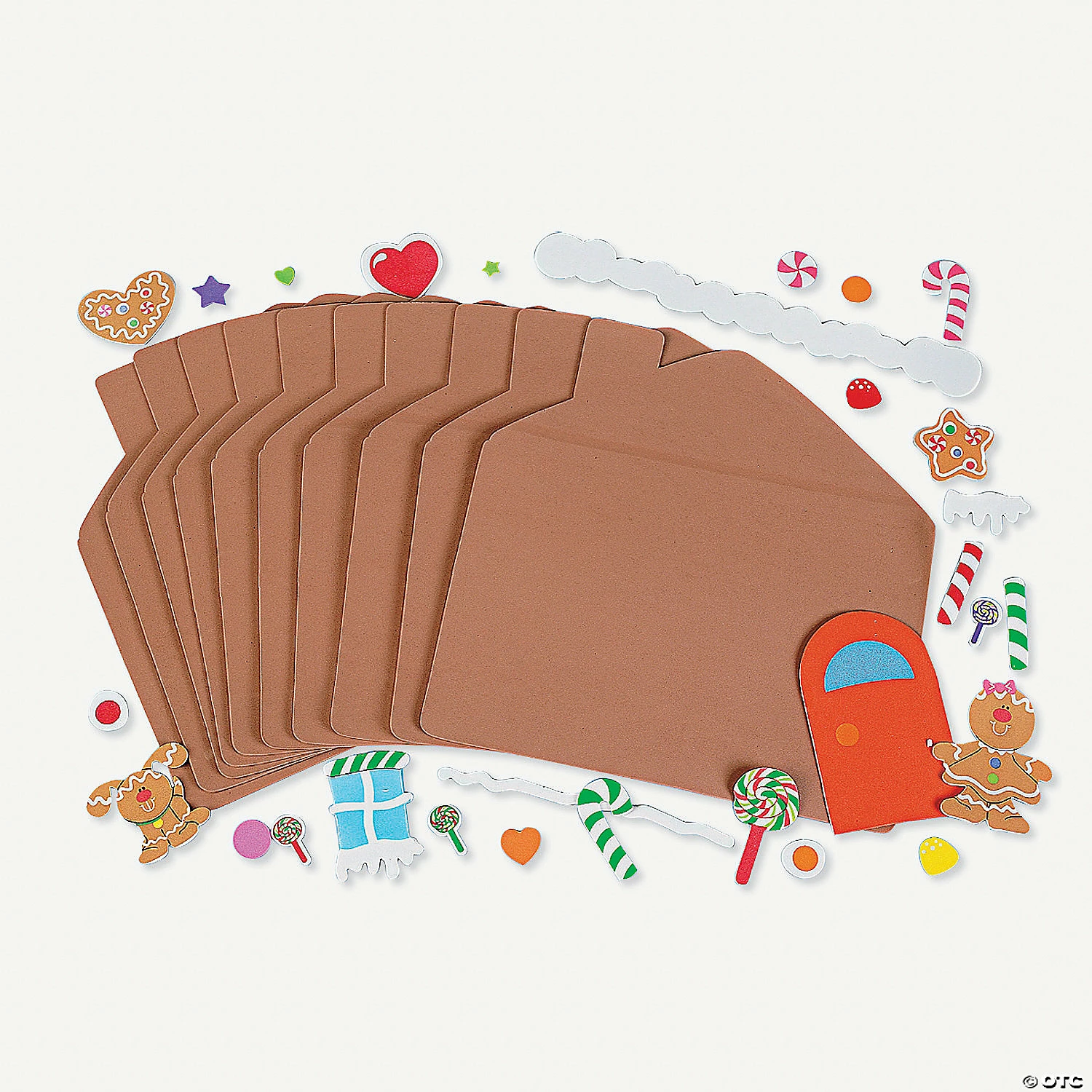 Flash Sale π DIY Foam Gingerbread House Placemats - Makes 12 π 2 Flash Sale π DIY Foam Gingerbread House Placemats - Makes 12 π - Image 2