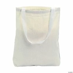 Coupon 👍 DIY Large Canvas Tote Bags - 12 Pc. 😀