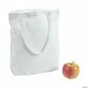Best Sale 👏 DIY Large White Canvas Tote Bags - 48 Pc. ✔️