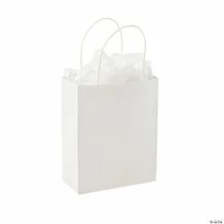 Best reviews of ⌛ DIY Medium White Gift Bags - 12 Pc. 🤩
