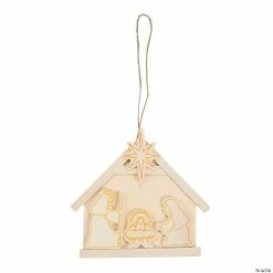 New 😀 DIY Nativity 🎄 Christmas Ornaments - Makes 12 ⌛