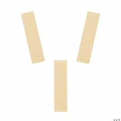 Budget 💯 DIY Unfinished Wood Bookmarks - 24 Pc. 👏