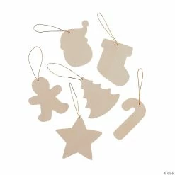 Best deal ๐ DIY Unfinished Wood ๐ Christmas Ornaments - Makes 12 ๐