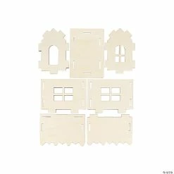 Christmas Crafts for Kids shop -Christmas Crafts for Kids shop diy unfinished wood gingerbread houses 12 pc 13957342 a01