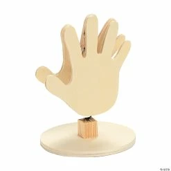 Coupon 🌟 DIY Unfinished Wood Hand Note Holders - Makes 12 😉