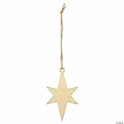 Best deal 🎉 DIY Unfinished Wood North Star Ornaments - 24 Pc. 🎉