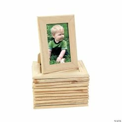 Deals 😍 DIY Unfinished Wood Picture Frames - 12 Pc. ❤️ -Christmas Crafts for Kids shop diy unfinished wood picture frames 12 pc 57 1014e a02